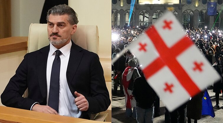 „Mieli Vakarai, jūs ir vėl pavėlavote“: Sakartvele paskirtas naujas prezidentas