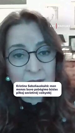 Kristina Sabaliauskaitė: meną pradėjau suprasti iš senelio