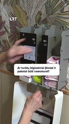 Ar higieniniai įklotai turėtų būti nemokami?