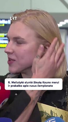 Auksą iškovojusi Meilutytė siunčia žinutę Matijošaičiui