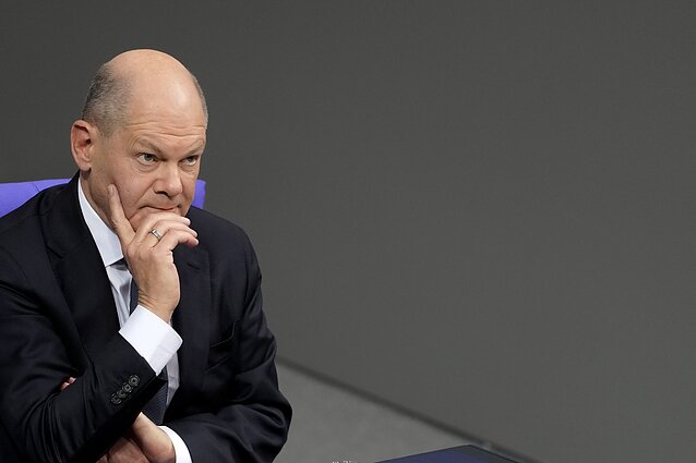 Vokietijos parlamente Olafas Scholzas pralaimėjo balsavimą dėl pasitikėjimo Vokietijos parlamente Olafas Scholzas pralaimėjo balsavimą dėl pasitikėjimo