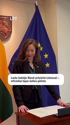 Allison Reed oficialiai tapo Lietuvos piliete