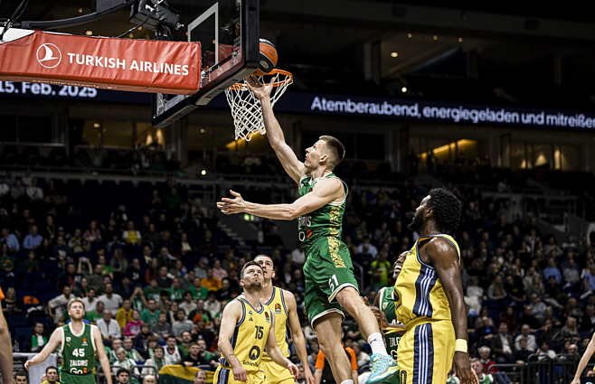 Trečioji iš eilės ir dešimtoji Eurolygoje: Berlyne – žalgiriečių pergalė prieš ALBĄ