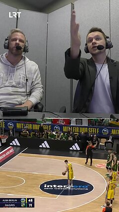 Po techninės pražangos – karšta Trinchieri ir Krapiko diskusija