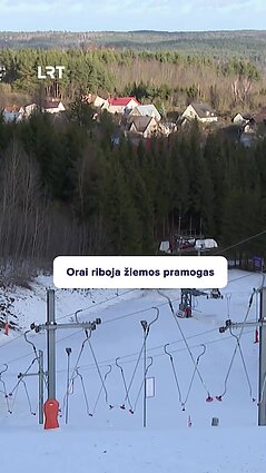 Ne snaigės, o lietaus lašai: ar yra žiemos pramogų alternatyvų?