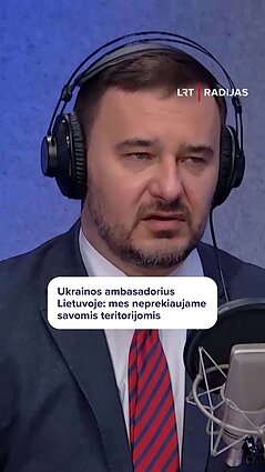 Petro Beshta: jei perduotume Ukrainos teritoriją, tai būtų katastrofa pasauliui