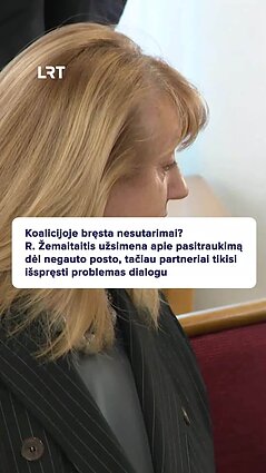 Valdančiųjų gretose – dar viena kilusi įtampa