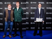 M.A.M.A. nominantų paskelbimo ceremonijos akimirka - „Kedrostuburas“ ir Evgenya Redko