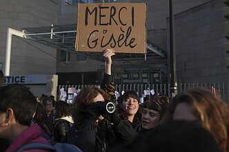 Gisele Pelicot palaikytojai