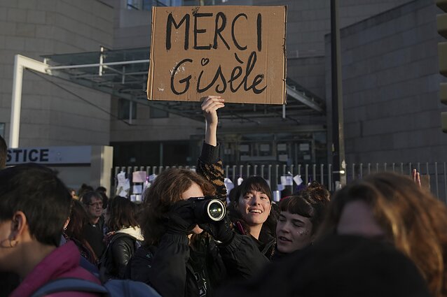 Gisele Pelicot palaikytojai