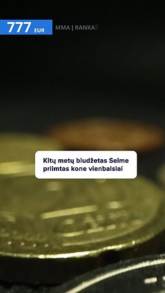 Seimo nariai priėmė kitų metų valstybės biudžetą