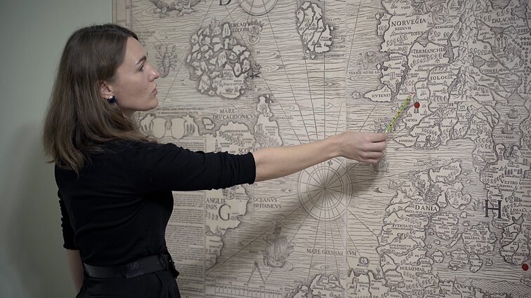 Raimonda Nabažaitė. Paroda „Nuo Šiaurės jūros iki Kūčių stalo“ Jono Šliūpo muziejuje 