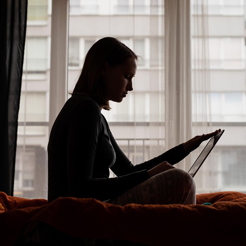 J. Stacevičiaus / LRT nuotr., darbas namie