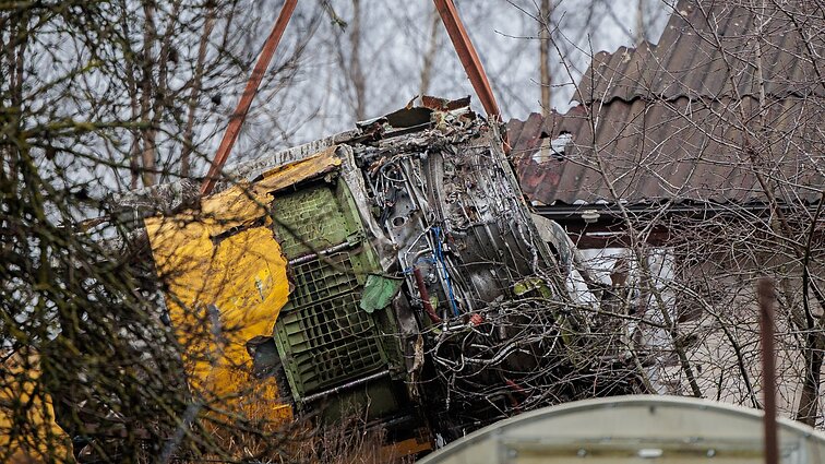 Specialistai patvirtino: neteisėto įsikišimo požymių dėl lėktuvo avarijos Vilniuje nebuvo