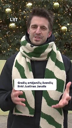 Justinas Jarutis siunčia jums palinkėjimą!