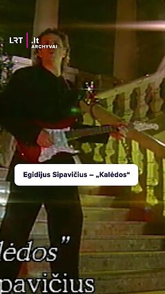 Kalėdos jau čia pat! Egidijus Sipavičius – „Kalėdos“, 1996 m.