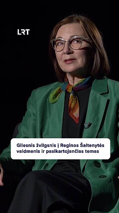 Regina Šaltenytė apie meilės temą: man patinka apie tai kalbėti