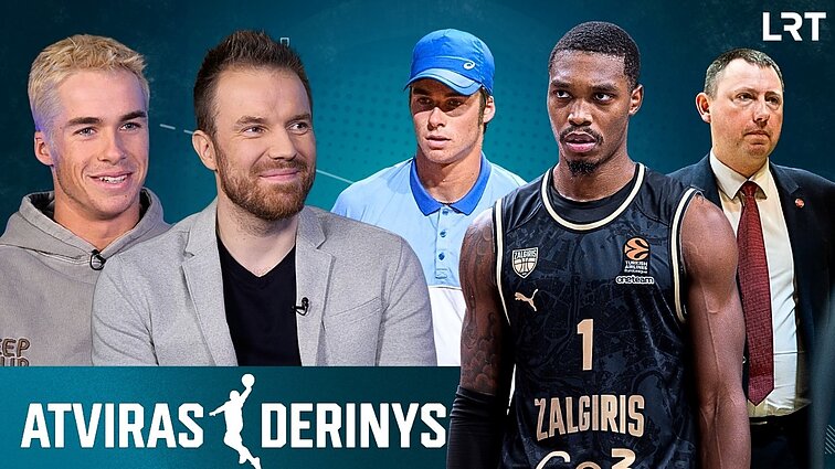 Sporto laida „Atviras derinys“.