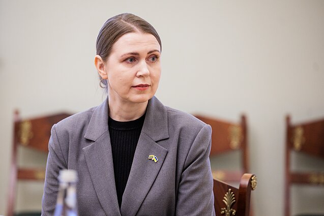 Šakalienė: derybos iš silpnųjų pozicijų Ukrainai – savižudybė