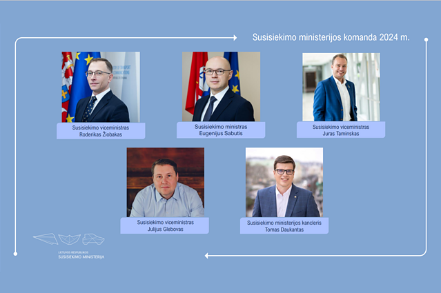 Susisiekimo ministro Eugenijaus Sabučio politinės komandos sudėtis