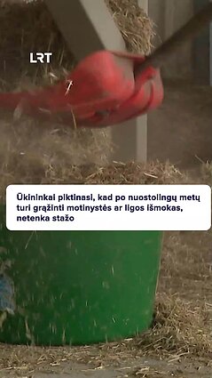 Ūkininkai piktinasi – dėl nuostolingų metų turi grąžinti išmokas