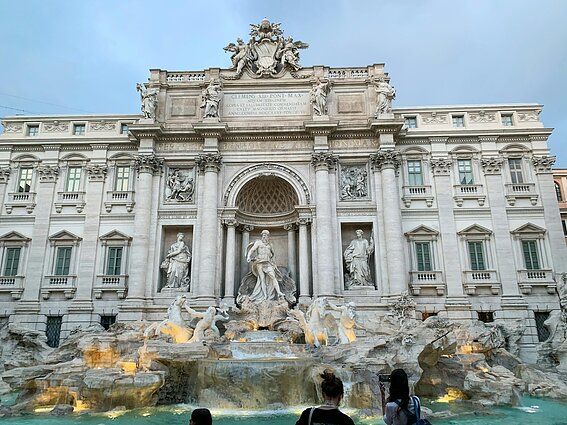 Trevi fontanas Trevi fontanas