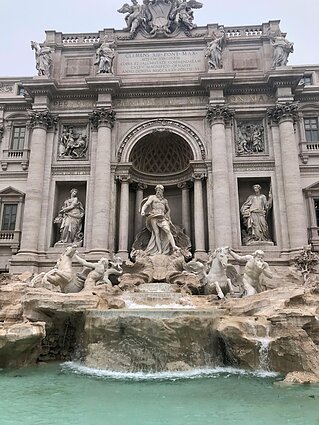 Trevi fontanas Trevi fontanas