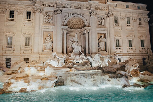 Trevi fontanas Trevi fontanas
