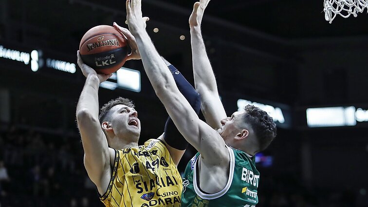 Kauno „Žalgiris“ Šiauliuose pergalingai pradėjo KMT ketvirtfinalį