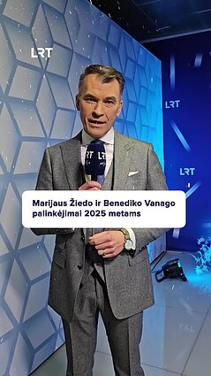 M. Žiedo ir B. Vanago palinkėjimas artėjančių Naujųjų metų proga
