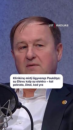 Arvydas Paukštys: su Dievu kaip su elektra – kai pakrato, žinai, kad yra