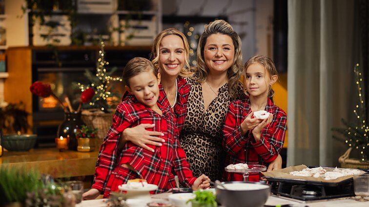 Televizijoje pirmą kartą su vaikais apsilankiusi Indrė Kavaliauskaitė: šventės – vaikams