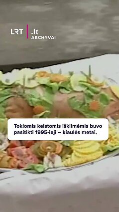 Tokiomis keistomis iškilmėmis buvo pasitikti 1995-ieji – kiaulės metai