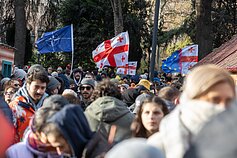 Kavelašvilio inauguracija Sakartvele: Zurabišvili vadina save teisėta prezidente
