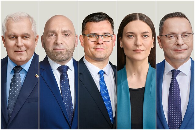 Arvydas Anušauskas, Daivaras Rybakovas, Laurynas Kasčiūnas, Radvilė Morkūnaitė-Mikulėnienė, Žygimantas Pavilionis