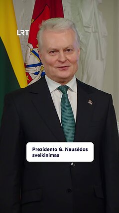 Prezidento G. Nausėdos sveikinimas Naujųjų metų proga