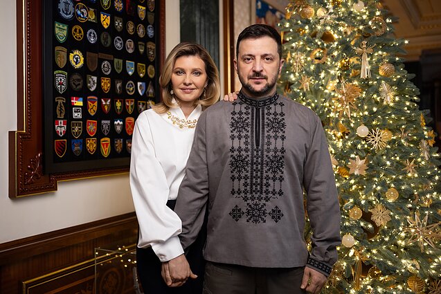 Olena Zelenska ir Volodymyras Zelenskis