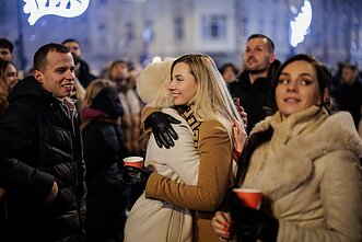 Vilnius pasitiko naujuosius 2025-uosius metus