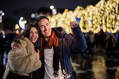 Vilnius pasitiko naujuosius 2025-uosius metus