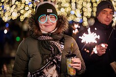 Vilnius pasitiko naujuosius 2025-uosius metus