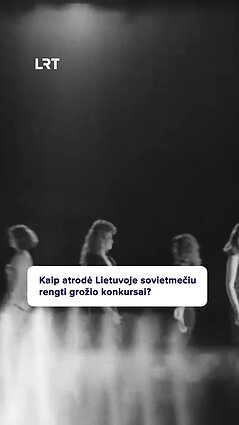 Gražiausių lietuvaičių konkursai: pirmosios ikonos