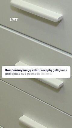 Prailgintas vaistų receptų galiojimas