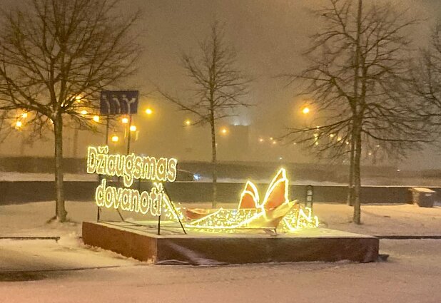 Audros padariniai Klaipėdoje