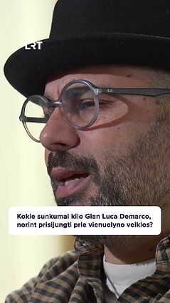 Gian Luca apie prisijungimą prie vienuolyno veiklos: aš visai kitą kelią turiu