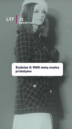Siužetas iš 1969 metų mados pristatymo