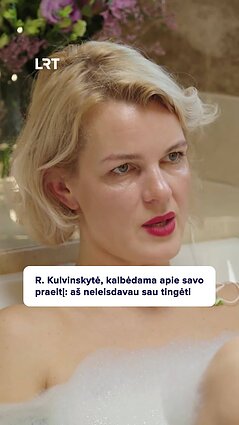 Kulvinskytė apie kaltės jausmą: bandau leisti sau būti visokia