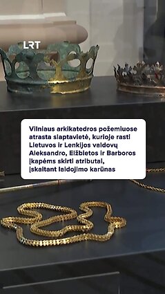 Atrasti Vilniaus arkikatedros požemių lobiai!