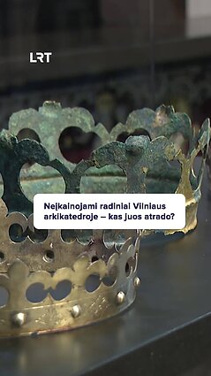 Intriga: kas atrado Vilniaus arkikatedroje esančius radinius?