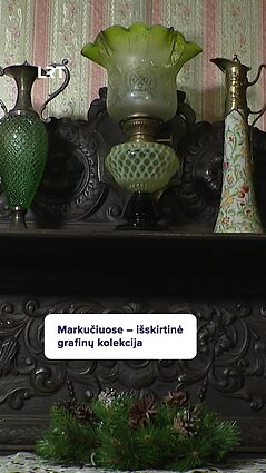 Markučių dvaro muziejuje atidaryta išskirtinė grafinų paroda
