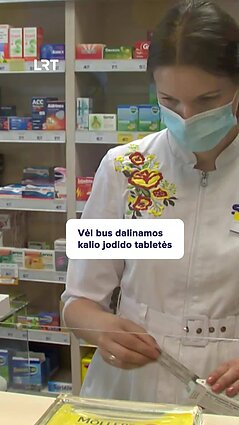 Gyventojams bus dalijamos naujos kalio jodido tabletės